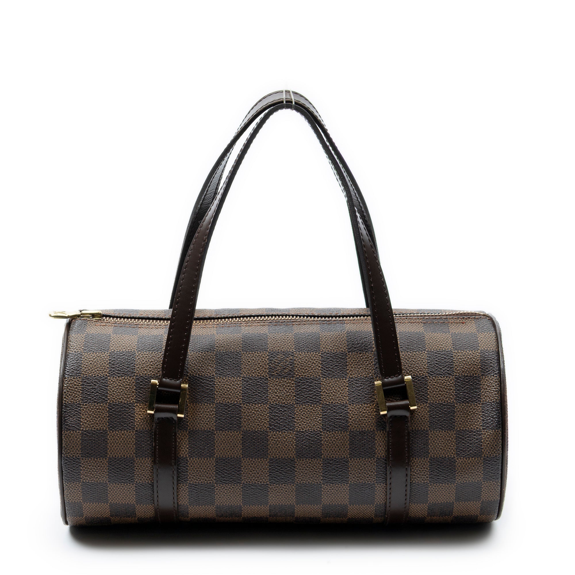 Handbag Papillon 26 Brown Damier Ebene
