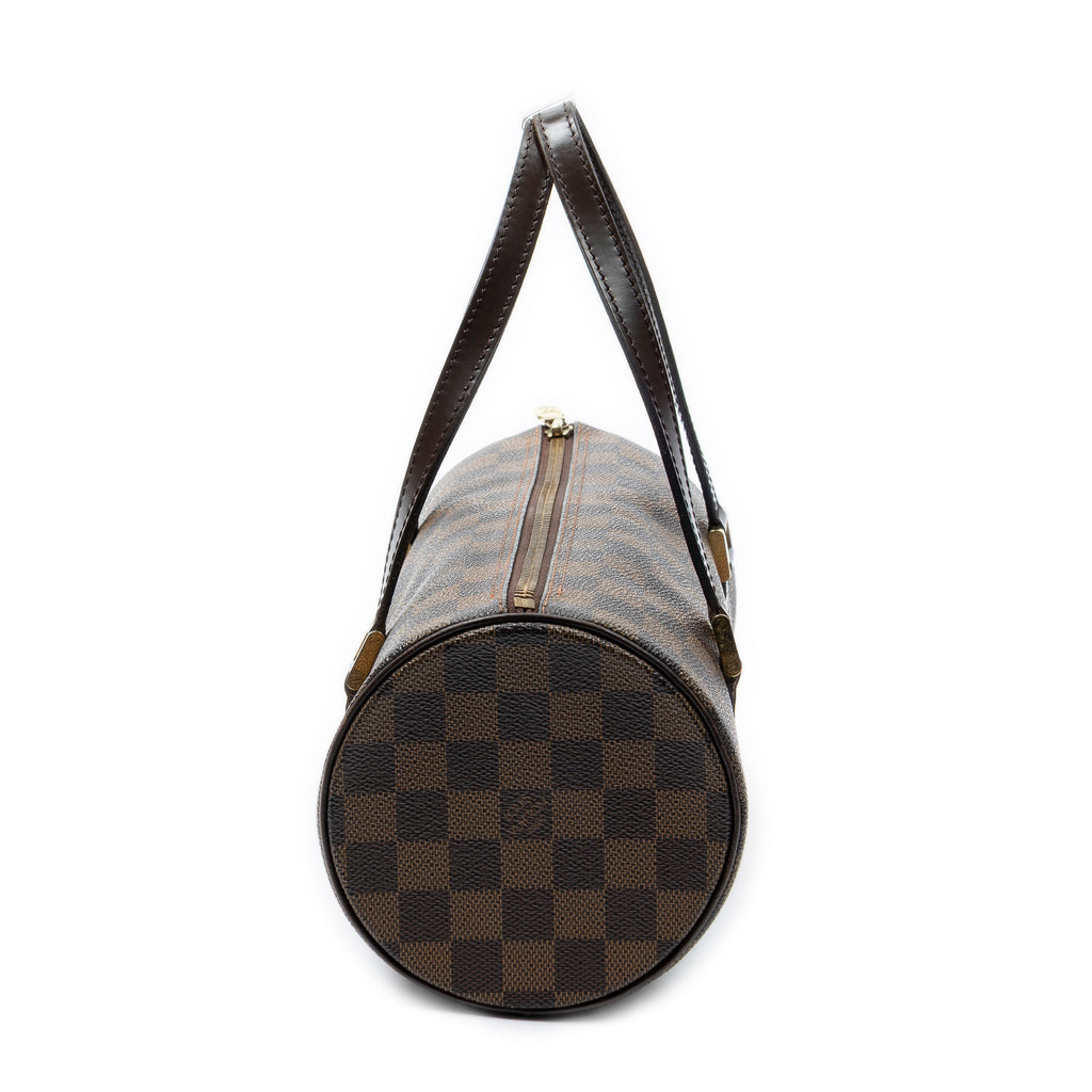 Handbag Papillon 26 Brown Damier Ebene
