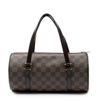 Handbag Papillon 26 Brown Damier Ebene