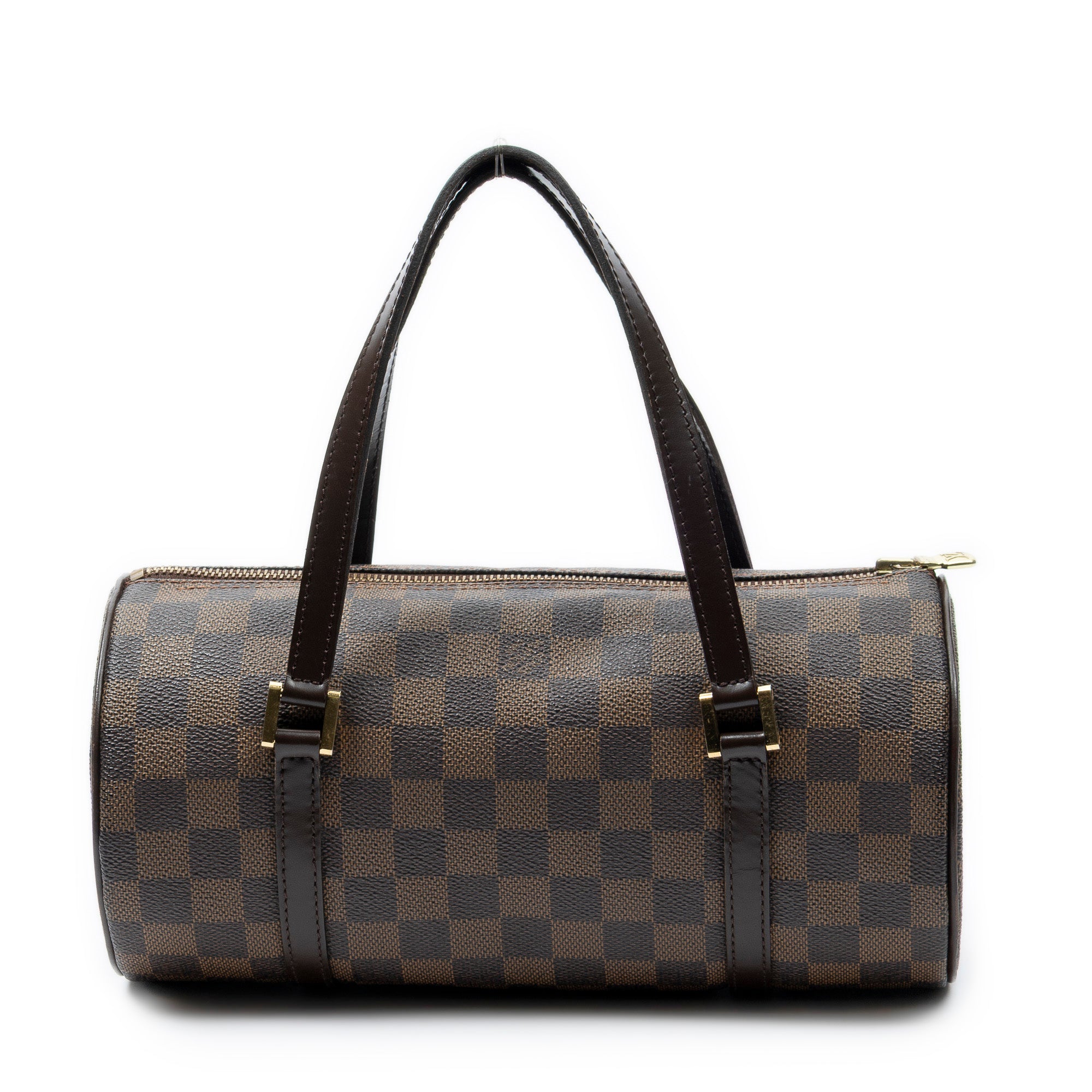 Handbag Papillon 26 Brown Damier Ebene