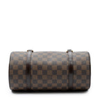 Handbag Papillon 26 Brown Damier Ebene