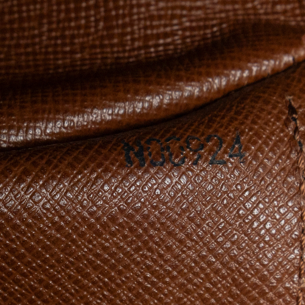 Handbag Papillon 30 Brown Monogram Canvas