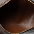 Handbag Papillon 30 Brown Monogram Canvas
