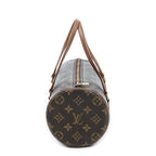 Handbag Papillon 26 Brown Monogram Canvas