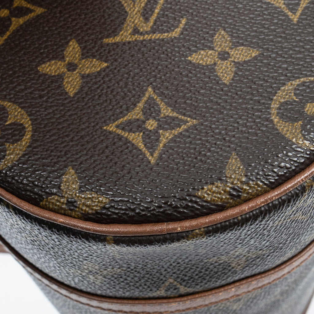 Handbag Papillon 26 Brown Monogram Canvas