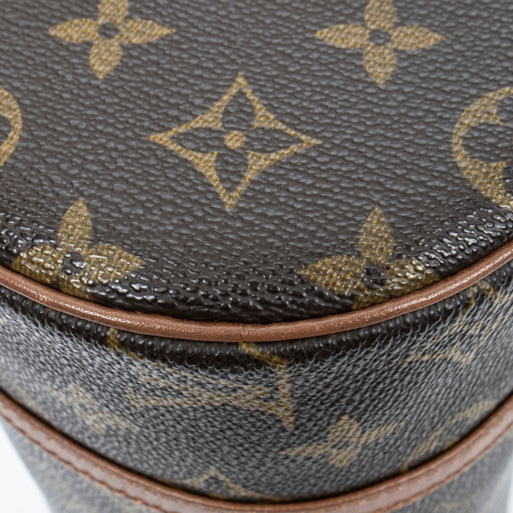 Handbag Papillon 26 Brown Monogram Canvas