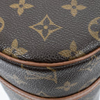 Handbag Papillon 26 Brown Monogram Canvas