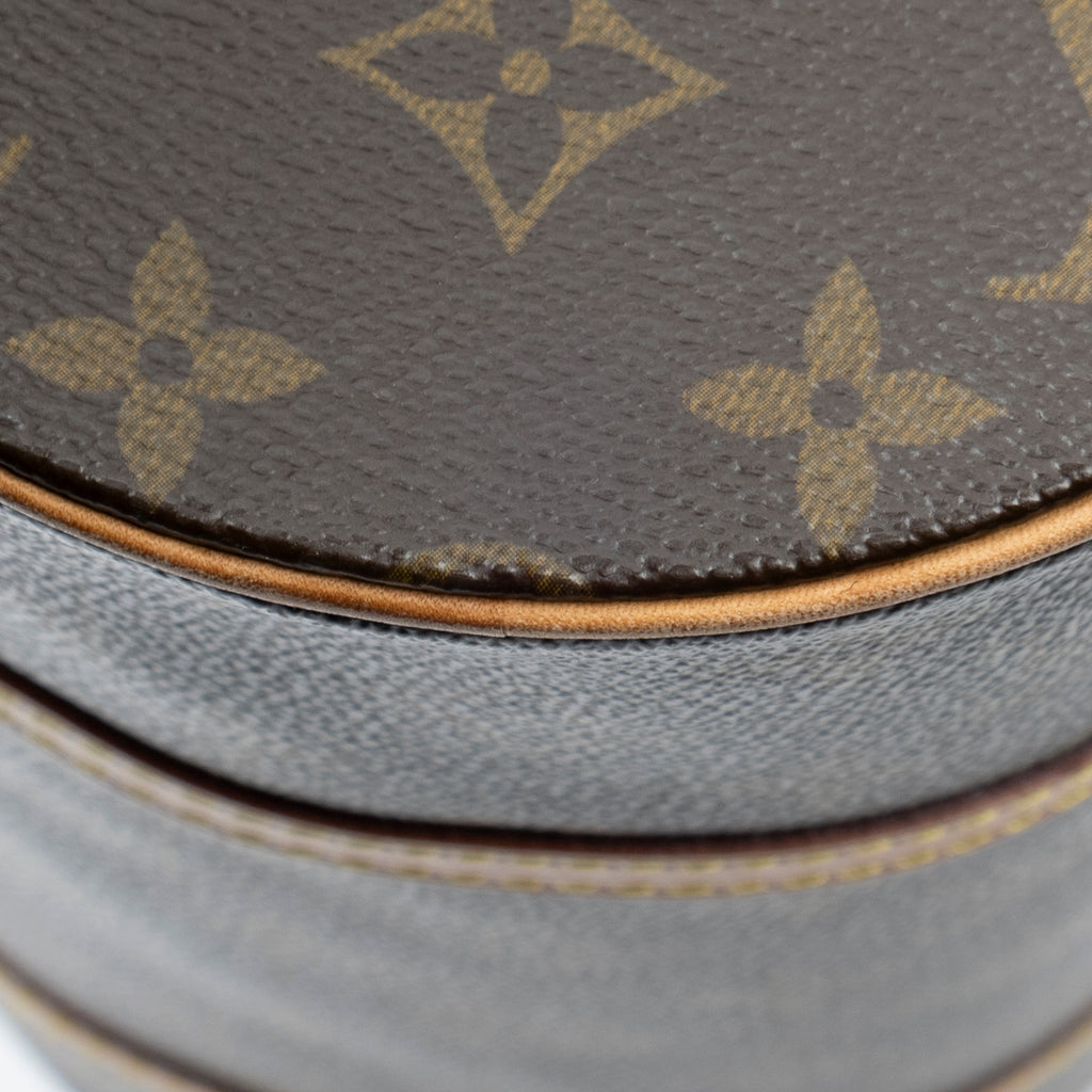 Handbag Papillon 30 Brown Monogram Canvas