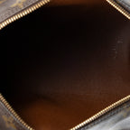 Handbag Papillon 30 Brown Monogram Canvas