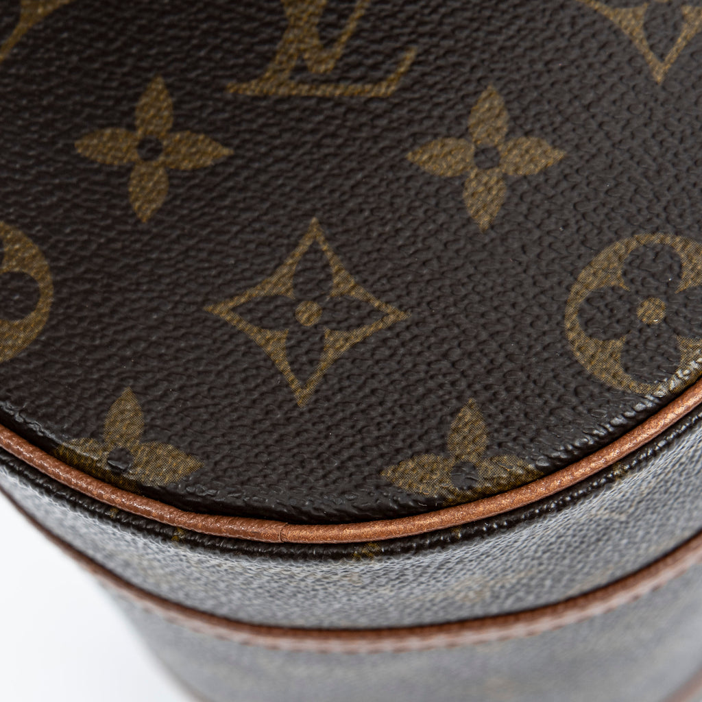 Handbag Papillon 26 Brown Monogram Canvas