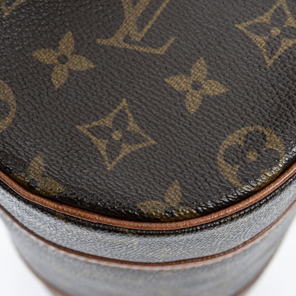 Handbag Papillon 26 Brown Monogram Canvas