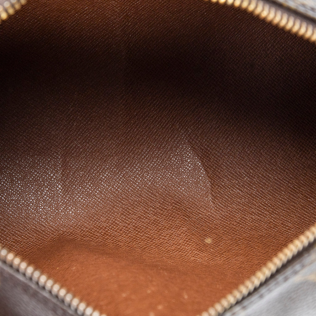Handbag Papillon 26 Brown Monogram Canvas