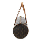 Handbag Papillon 30 Brown Monogram Canvas