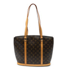 Shoulder Bag Babylone Brown Monogram Canvas