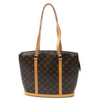 Shoulder Bag Babylone Brown Monogram Canvas