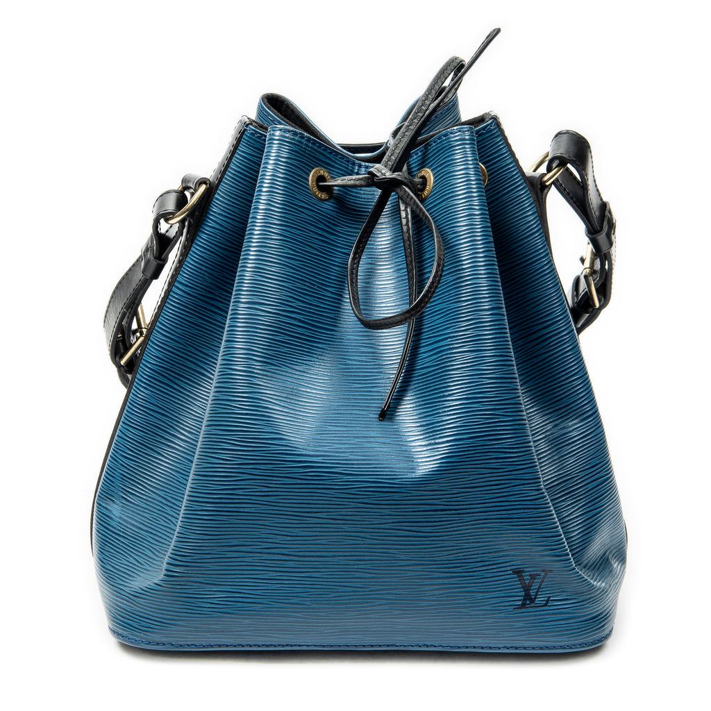 Shoulder Bag Noe Bicolor PM Blue Epi