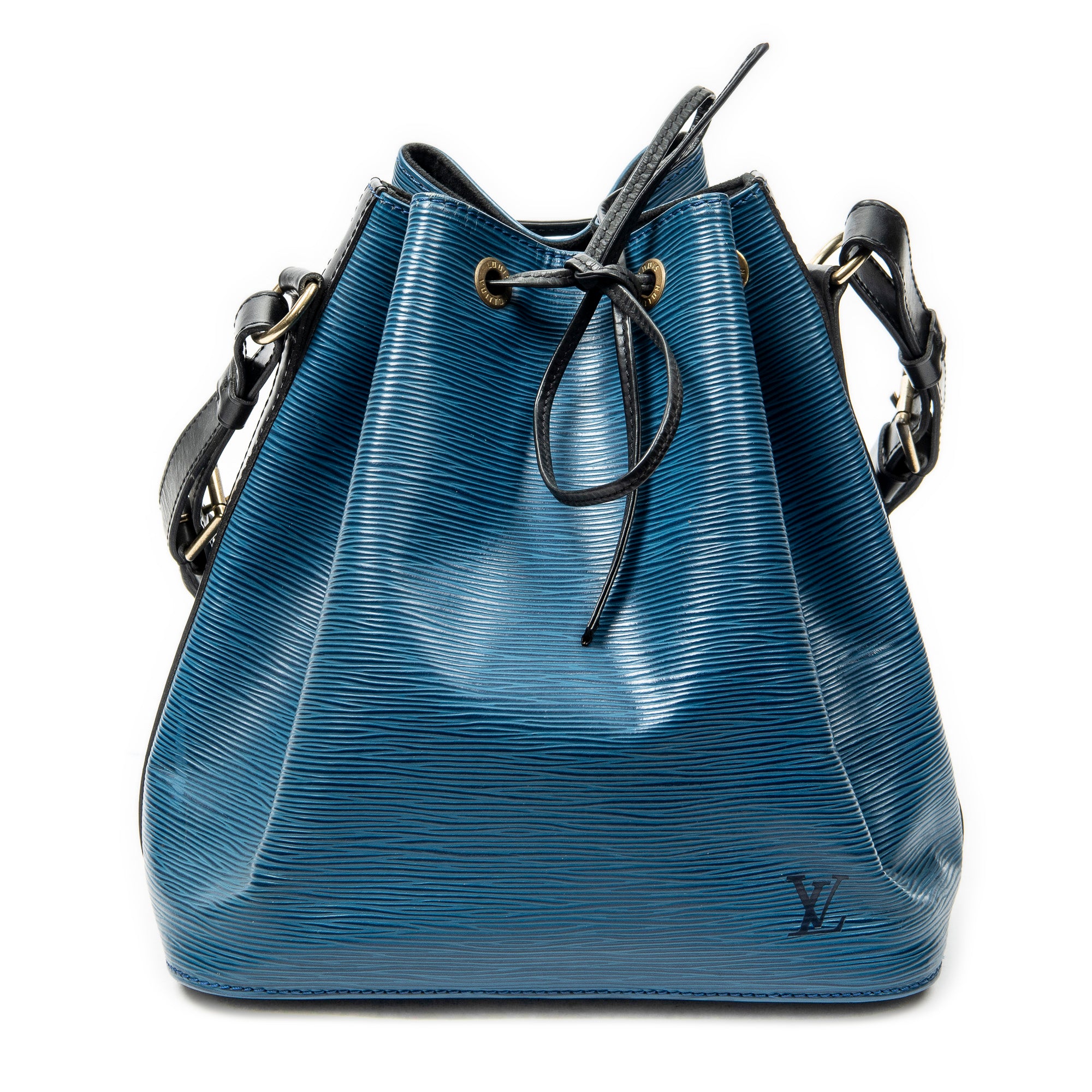 Shoulder Bag Noe Bicolor PM Blue Epi
