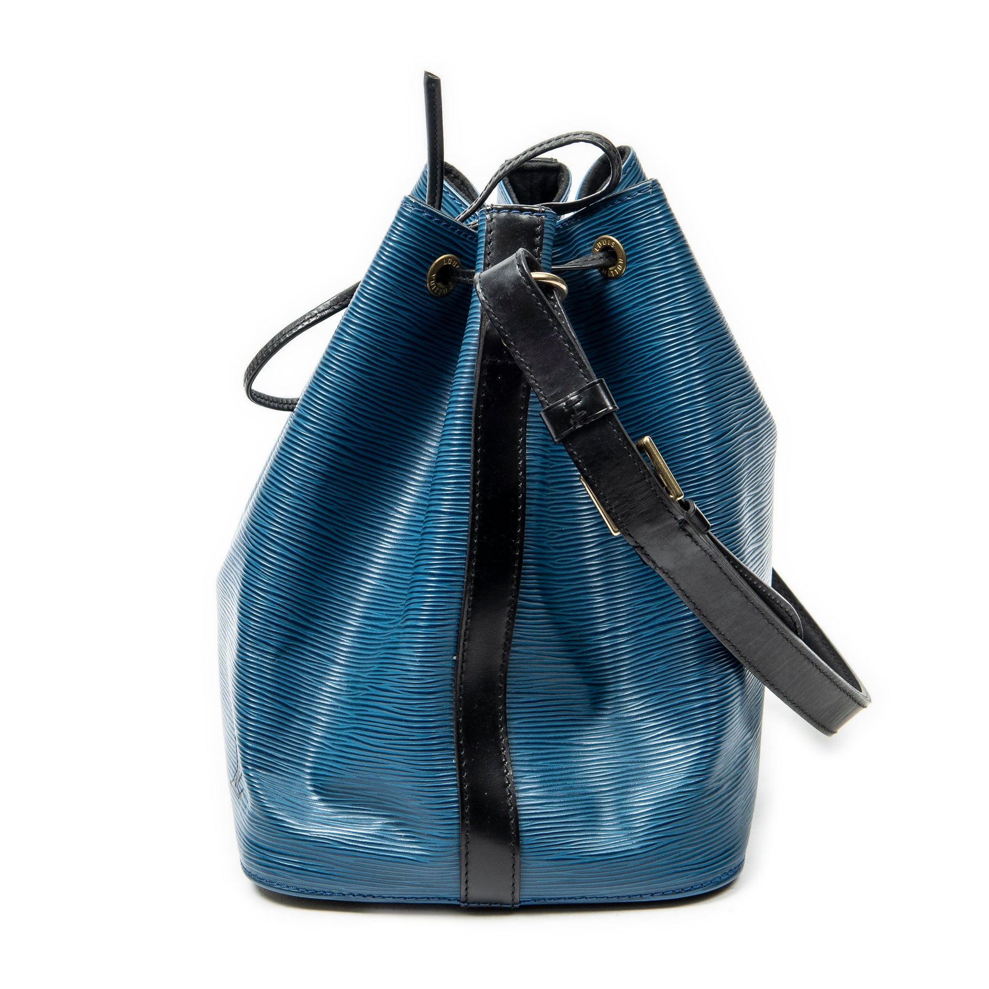 Shoulder Bag Noe Bicolor PM Blue Epi