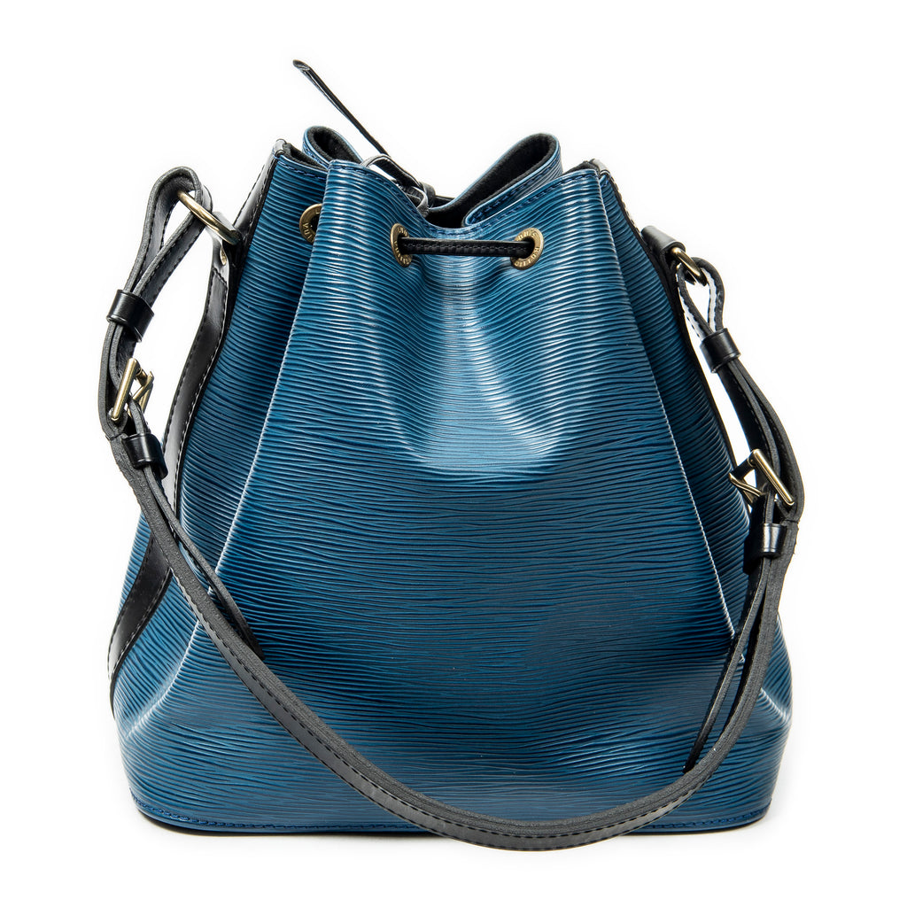 Shoulder Bag Noe Bicolor PM Blue Epi