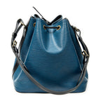 Shoulder Bag Noe Bicolor PM Blue Epi
