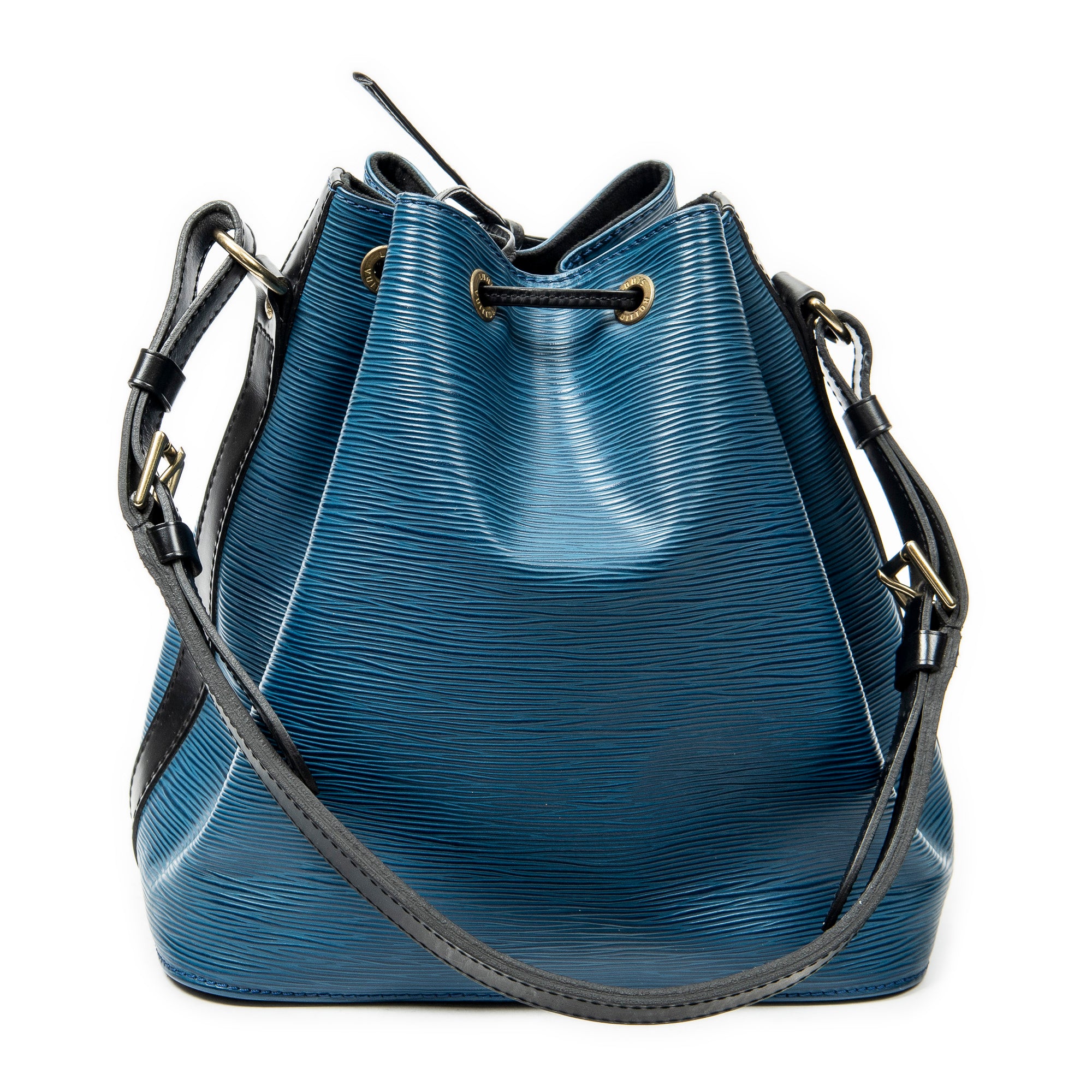Shoulder Bag Noe Bicolor PM Blue Epi