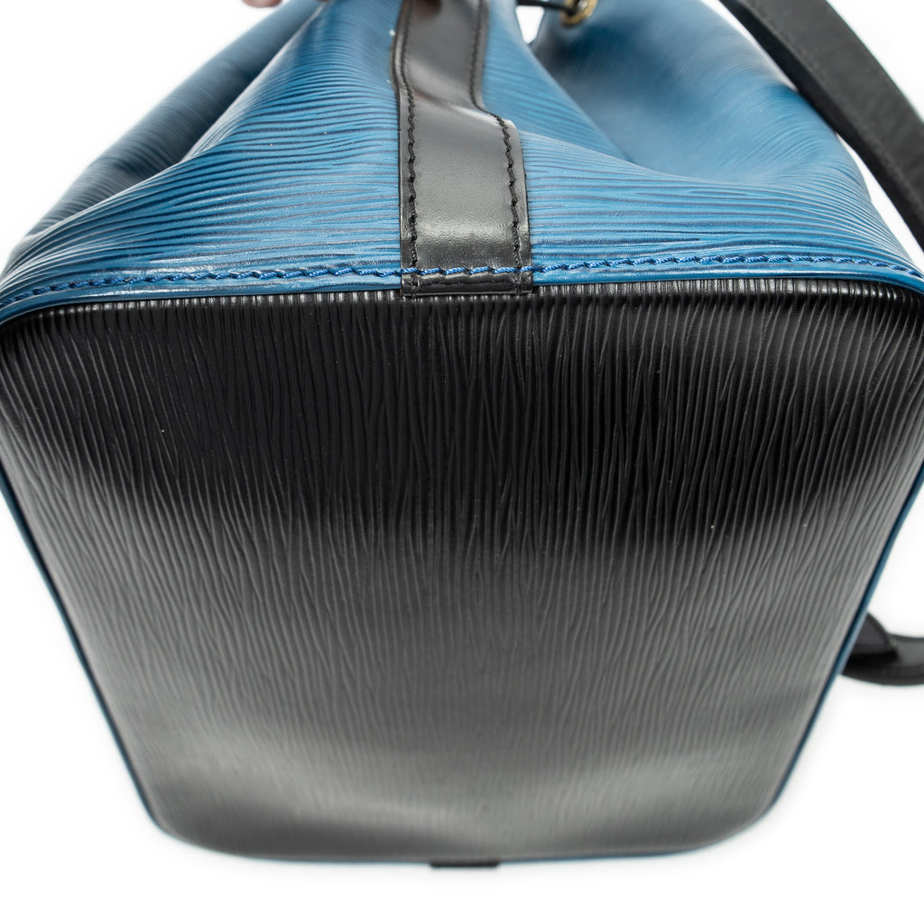 Shoulder Bag Noe Bicolor PM Blue Epi