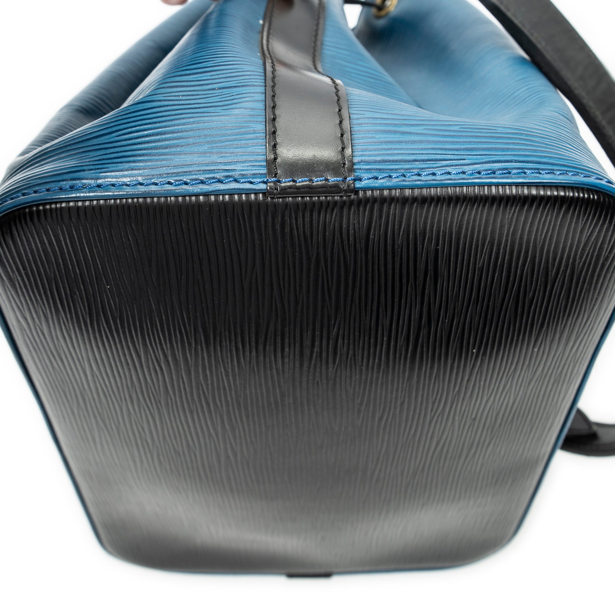 Shoulder Bag Noe Bicolor PM Blue Epi