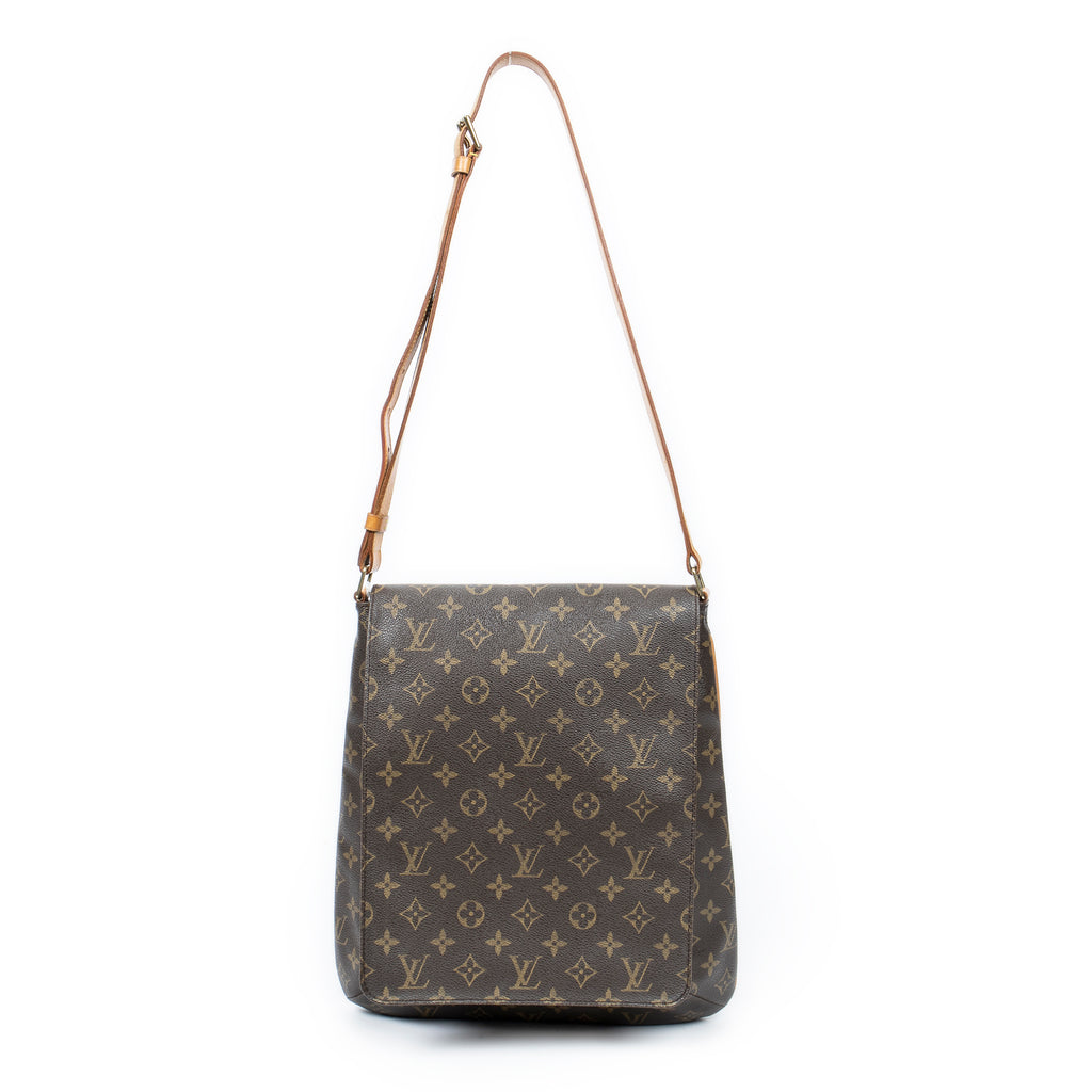 Shoulder Bag Musette Brown Monogram Canvas