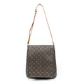 Shoulder Bag Musette Brown Monogram Canvas