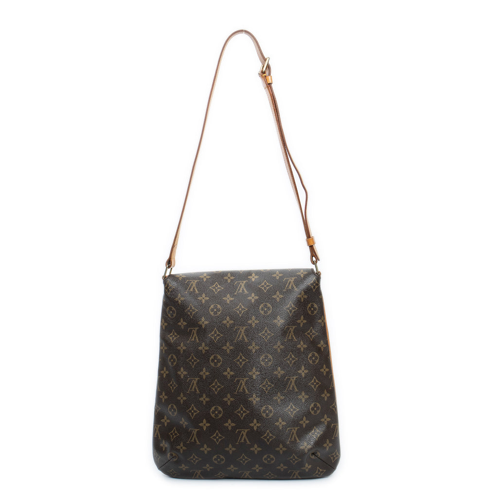 Shoulder Bag Musette Brown Monogram Canvas