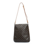 Shoulder Bag Musette Brown Monogram Canvas