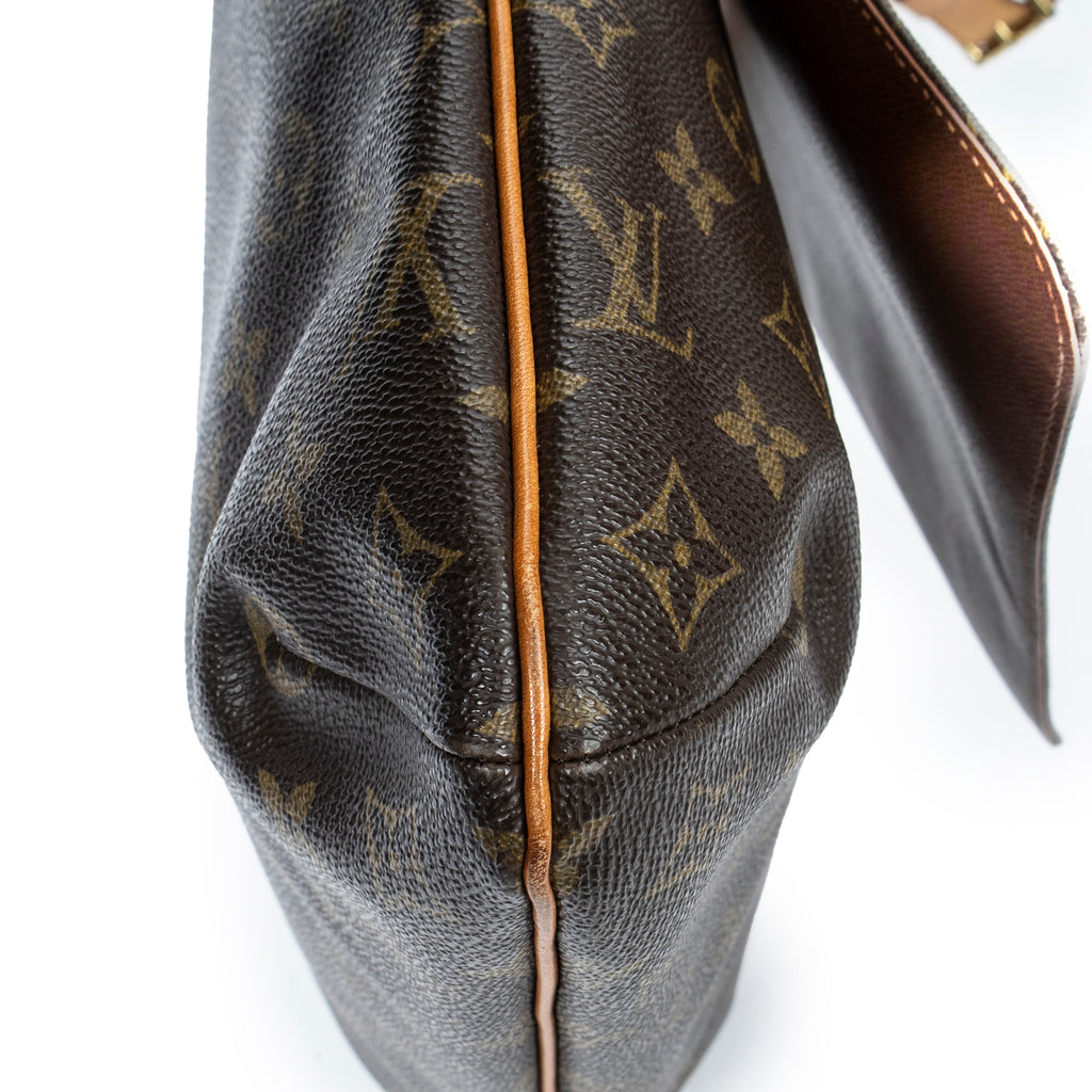 Shoulder Bag Musette Brown Monogram Canvas
