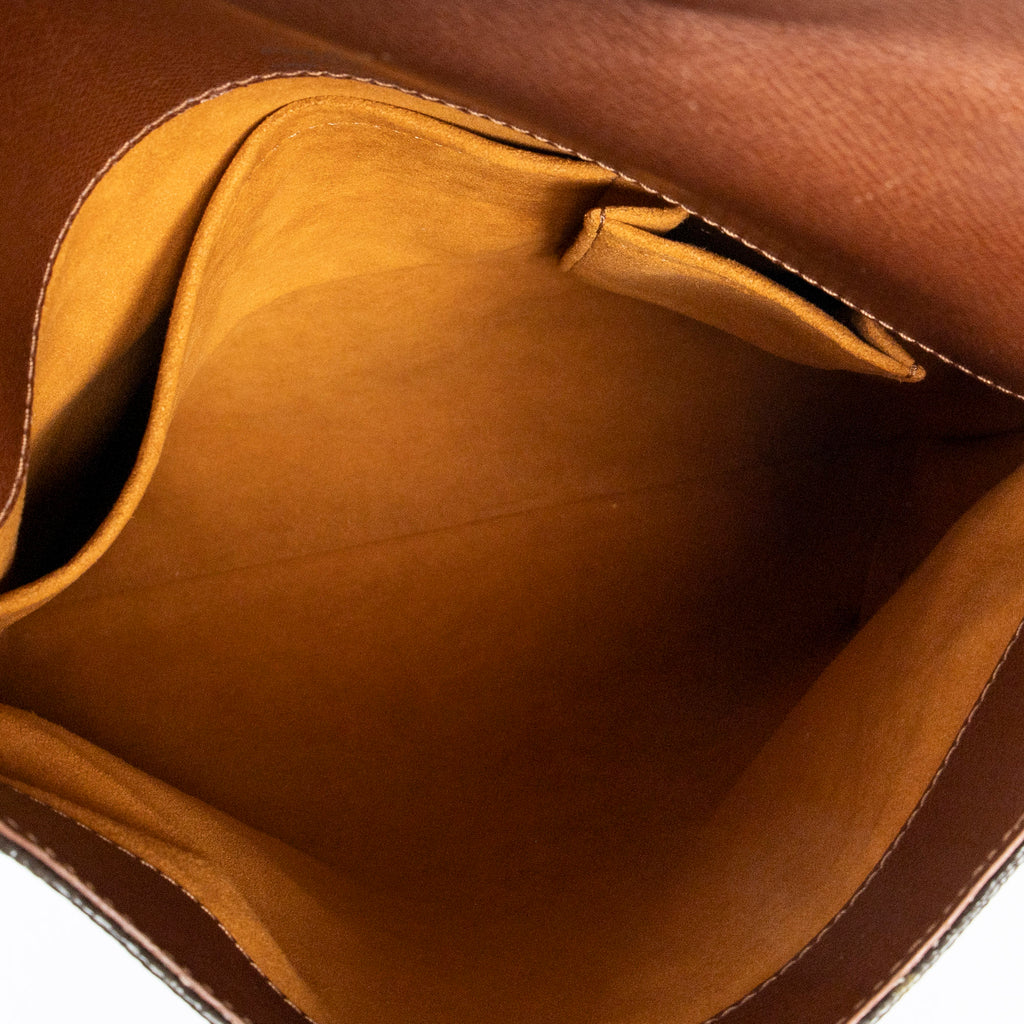 Shoulder Bag Musette Brown Monogram Canvas