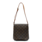 Shoulder Bag Musette Salsa Brown Monogram Canvas