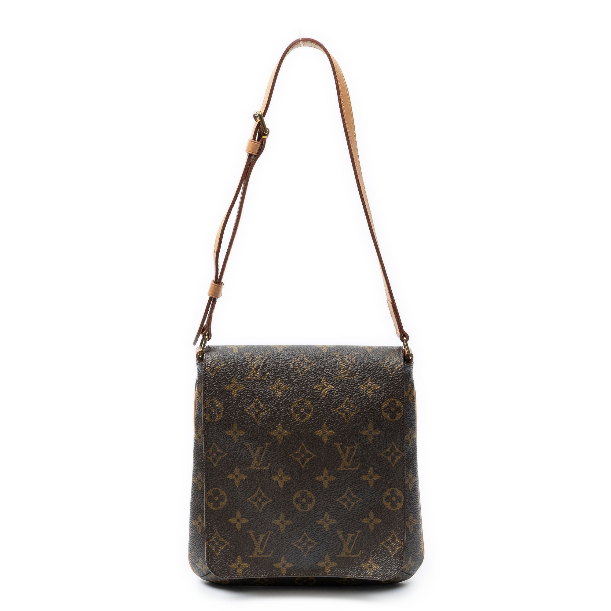 Shoulder Bag Musette Salsa Brown Monogram Canvas