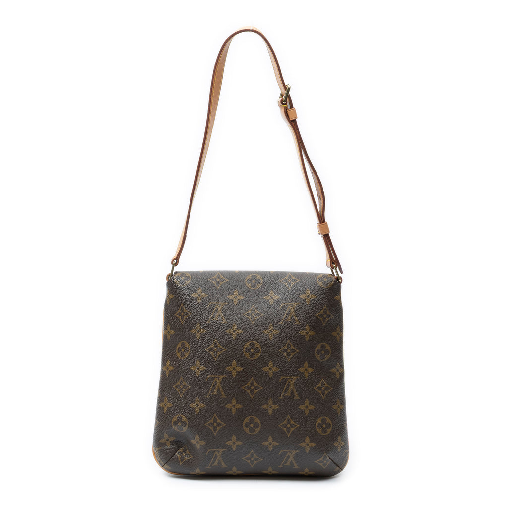 Shoulder Bag Musette Salsa Brown Monogram Canvas