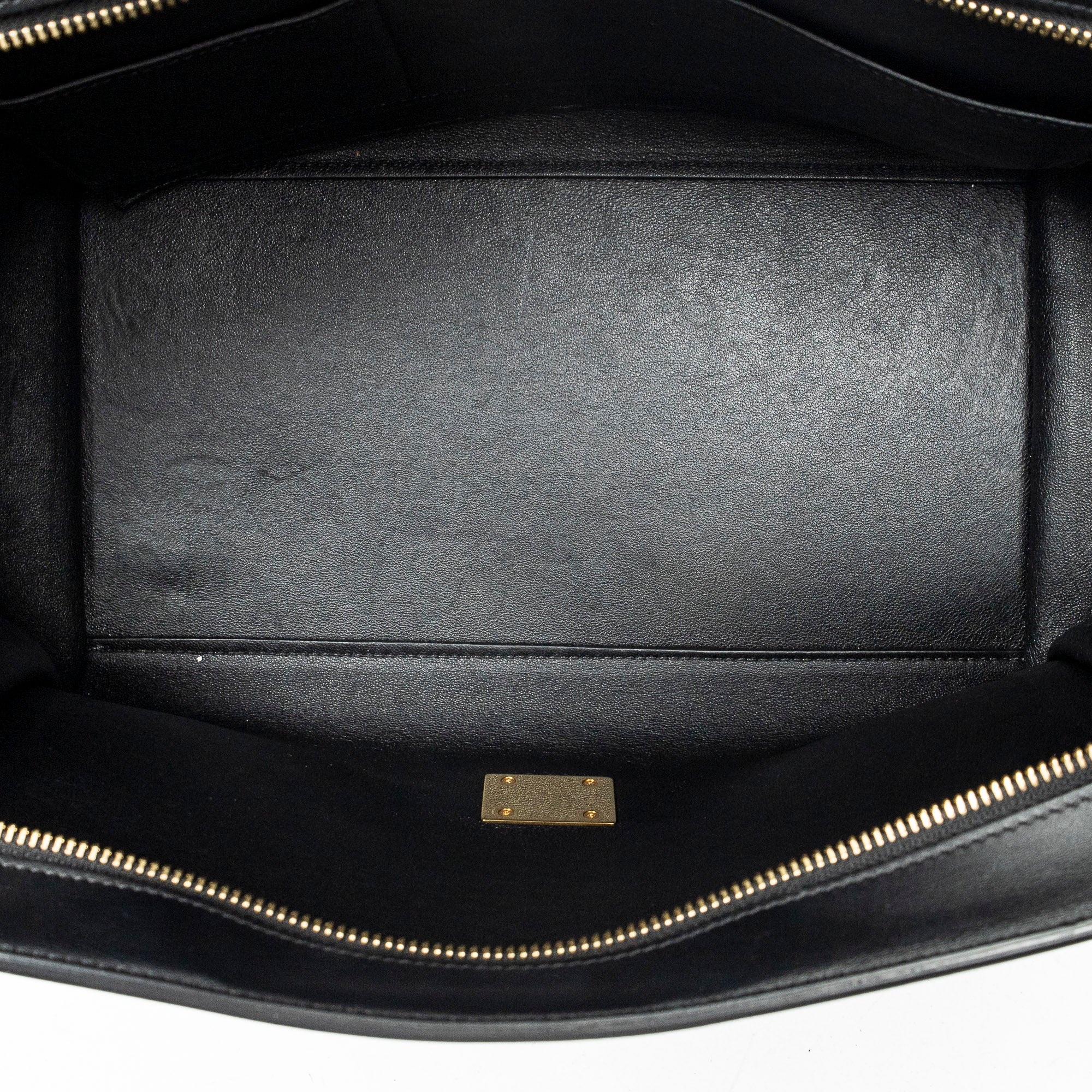 Shoulder Bag Medium Tricolor Trapeze Blue Calfskin Leather