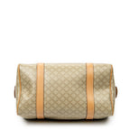 Handbag Mini Boston Beige Macadam Coated Canvas