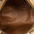 Handbag Mini Boston Beige Macadam Coated Canvas