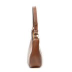Shoulder Bag Ava Hobo Brown Embroidered Triomphe Leather