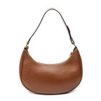 Shoulder Bag Ava Hobo Brown Embroidered Triomphe Leather