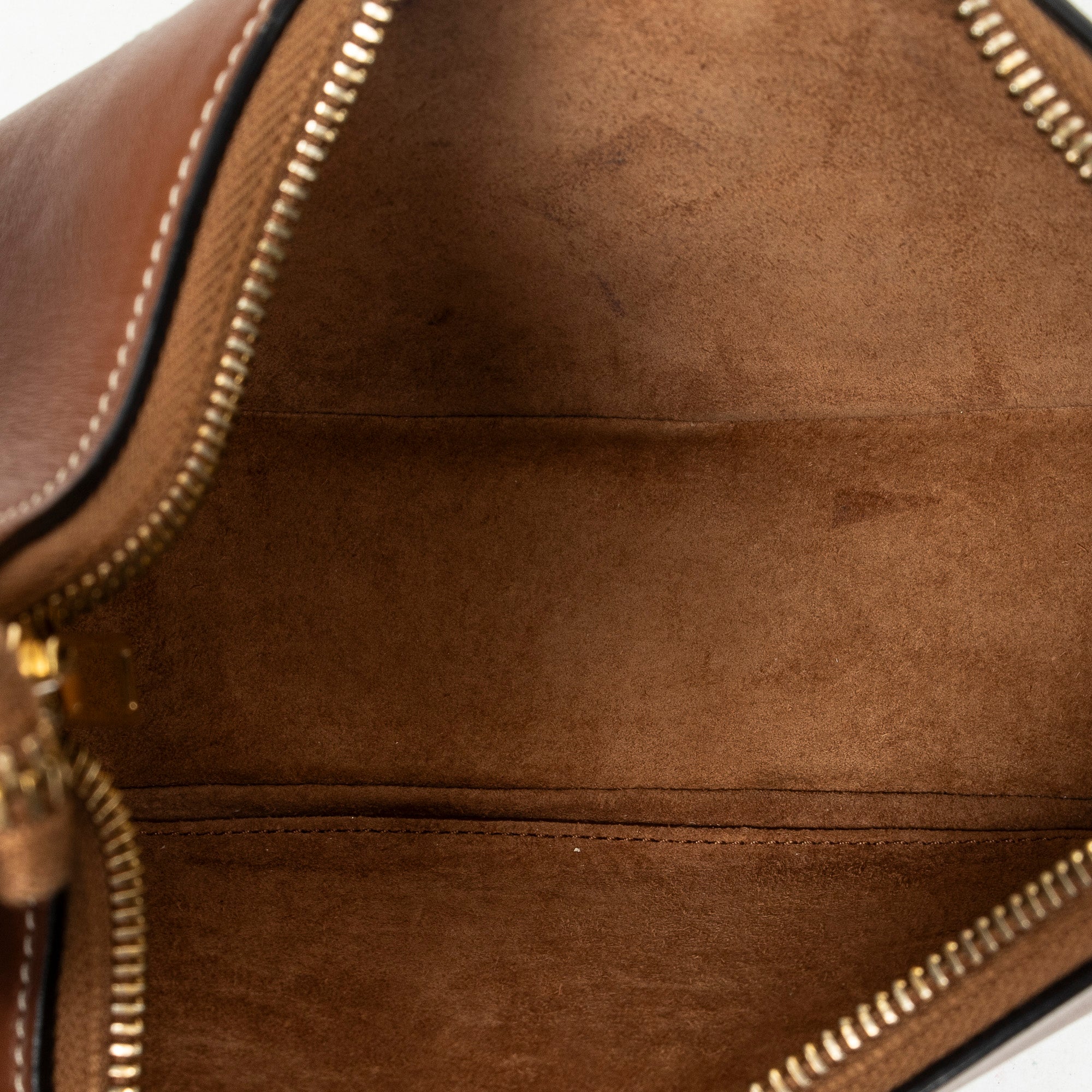Shoulder Bag Ava Hobo Brown Embroidered Triomphe Leather