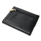 Wallet Timeless Compact Bifold Wallet Black Caviar Leather