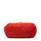 Shoulder Bag Small Coco Cocoon Reversible Tote Red Quilted Nylon Canvas