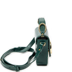 Shoulder Bag Mini C Crossbody Green Calfskin Leather