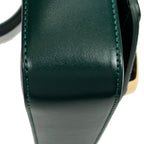 Shoulder Bag Mini C Crossbody Green Calfskin Leather