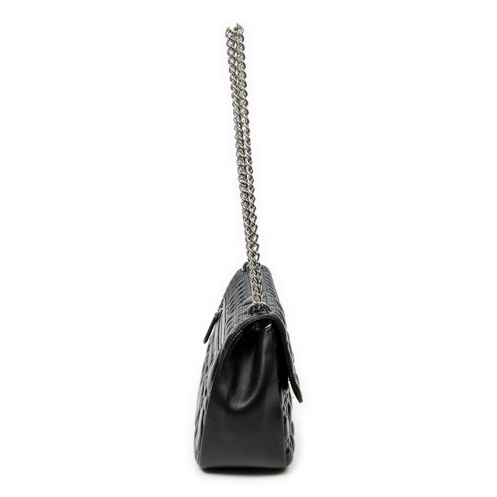 Shoulder Bag Medium Miss Dior Flap Black Cannage Lambskin Leather