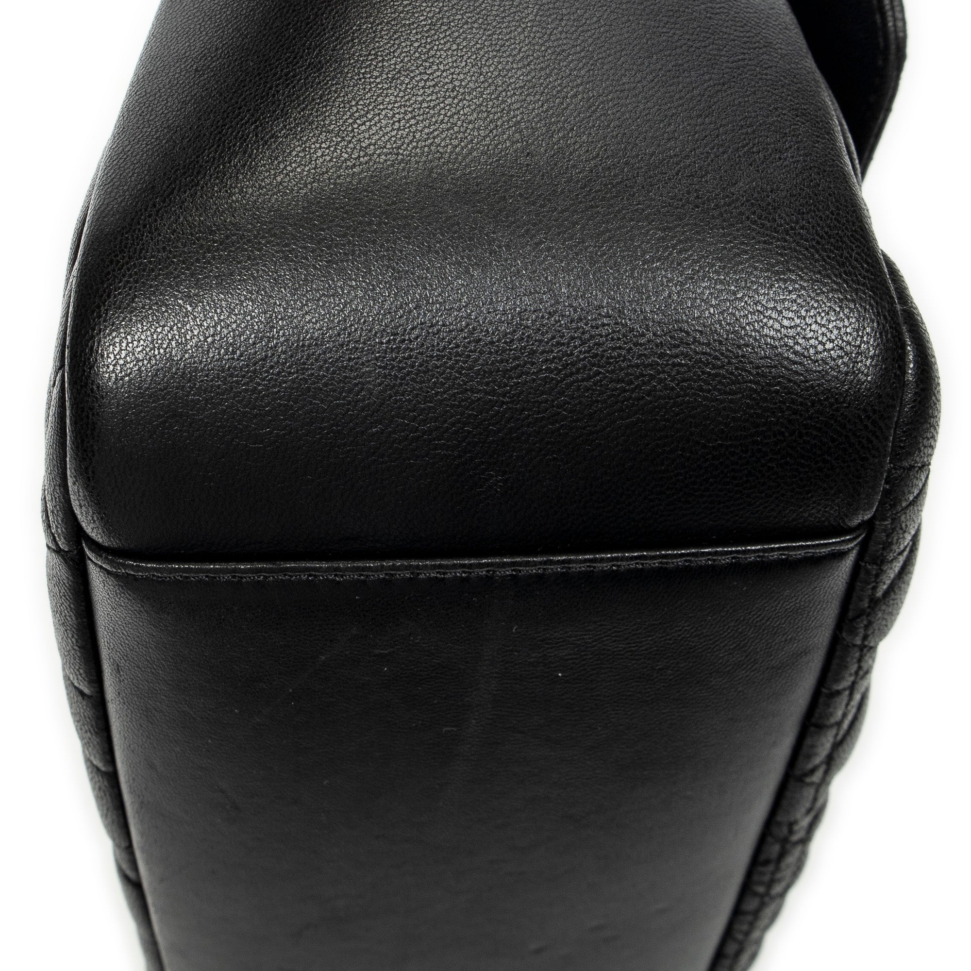Shoulder Bag Medium Miss Dior Flap Black Cannage Lambskin Leather