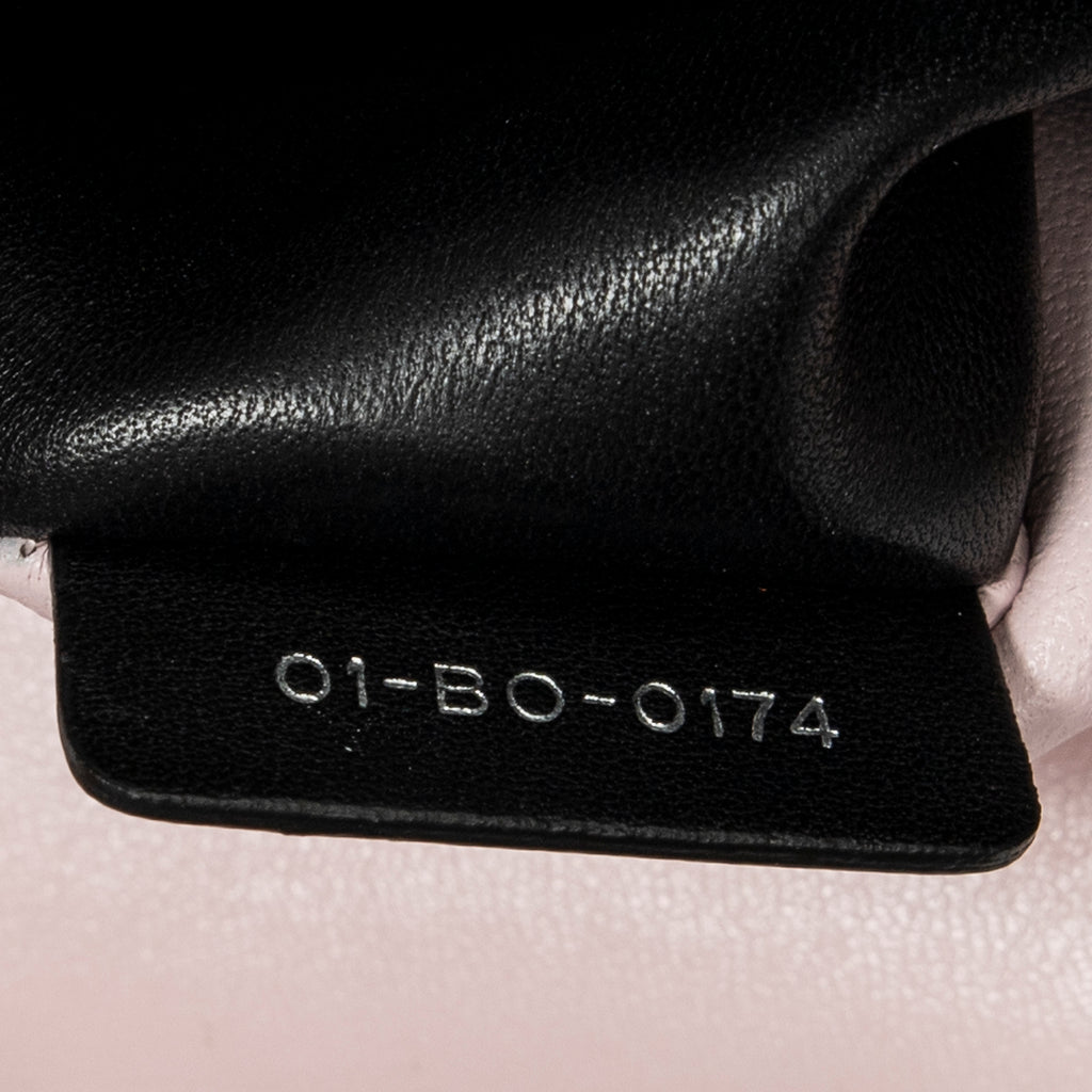 Shoulder Bag Medium Miss Dior Flap Black Cannage Lambskin Leather