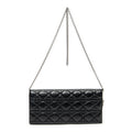 Shoulder Bag Lady Dior Chain Clutch Black Cannage Lambskin Leather